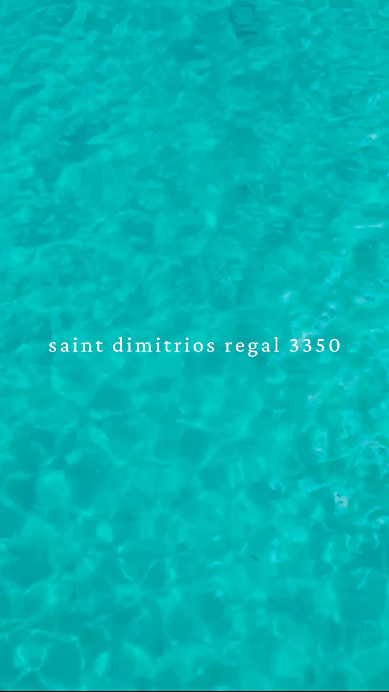 Saint Dimitrios yacht film